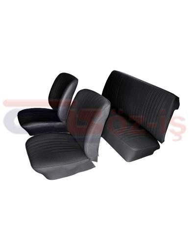 VW 1200 KOLTUK KILIFI 1974 77 GOLF TİPİ SİYAH