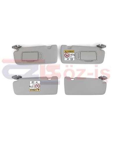 RENAULT MEGANE4 CLIO4 CAPTUR İÇ GÜNEŞLİK GRİ LMBSZ