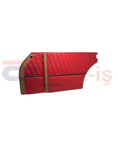MERCEDES W110 KAPI DÖŞEMESİ KIRMIZI 61-65